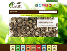 Tablet Screenshot of happyluckys.com